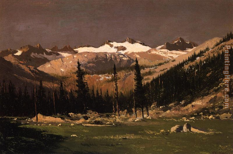 William Bradford Mount Lyell Above Yosemite
